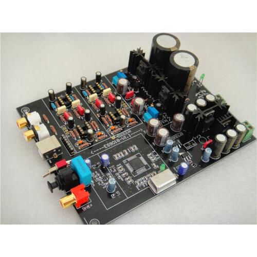GZLOZONE Assembled ES9018 high-end DAC board / 2pcs LME49710HA + 2pcs LME49720HA L3-15