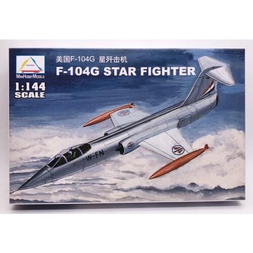 1: 144 USA F-104G STAR Fighter American Air Force Military Assembled Aircraft Model
