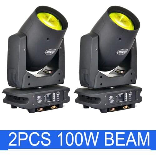 2PCS/LOT 100w LED Beam Sharpy Lyre Moving Head Beam Light For Stage Light Disco DJ Wedding Party Show Live Concert Lighting