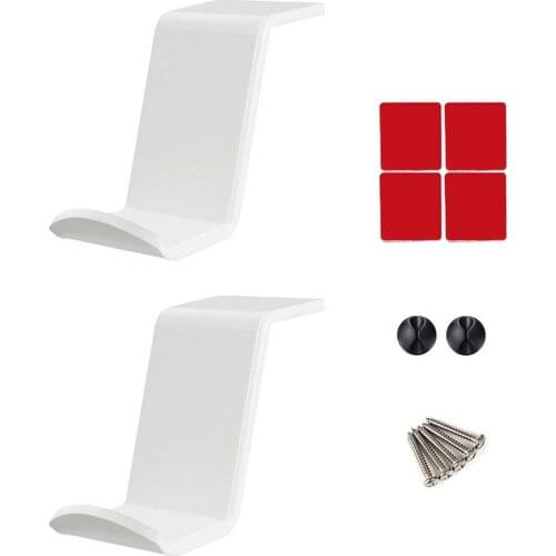 2PCS Headphone Headset Stand Hanger Under Desk Gamepad Holder For Xbox ONE PS4 PS5 Game Gamepads Headphones