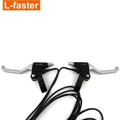 E-bike Brake Lever Electric Bicycle Wuxing V Braking Disc Brake For Ebike Scooter KIT Brake Power Cut Electric Vehicle Skids