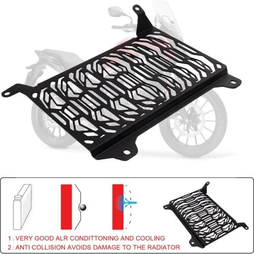 For Honda CB500X Motorcycle Aluminum Radiator Protective Grille Cover Guards Parts CB 500X CB 500 X 2019 2020 2021 Accessories