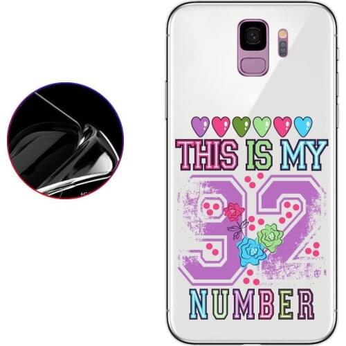 Mobile Phone Case For Samsung Galaxy s9 Transparent Pattern Ultra-thin Mobile Phone