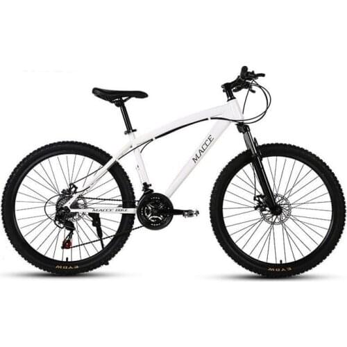 Mountain Bike 26 Inch Adult 4 Kind of Speeds Double Disc Brakes Aluminum Alloy Rim Students Off Road Men and Women Bicycle
