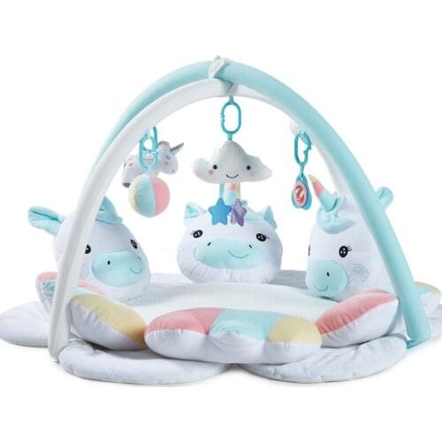 Play Mat Infant Fitness Crawling Childrens Mat Gift for Kids Gym Baby Carpet Cartoon Mat Educational Rack Toys