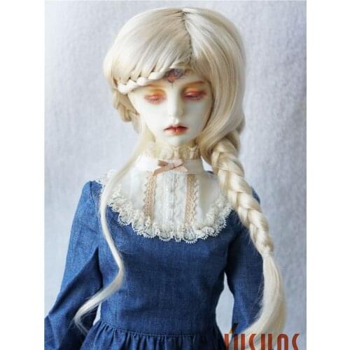 JD255 1/3 SD lady braid doll wigs 8-9inch synthetic mohair BJD wig