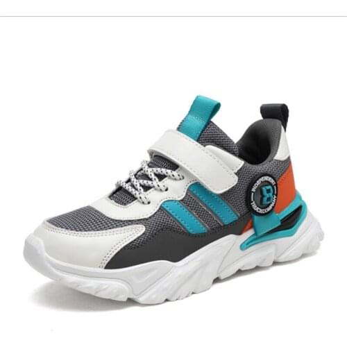 New Spring Kids Sneakers Boys Breathable Casual Children Shoes Girls Comfortable Anti-slippery Fashion Mesh All-match Running S