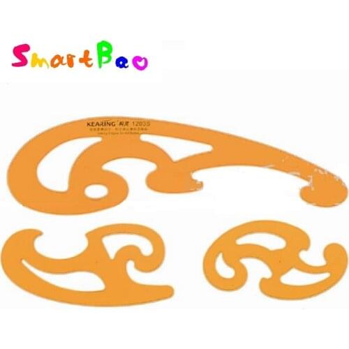 Patchwork Ruler Curve Board Set Cartoons Clothes Curve Ruler Cloud Size 1203s 1300s 1301s 1302s 1308s