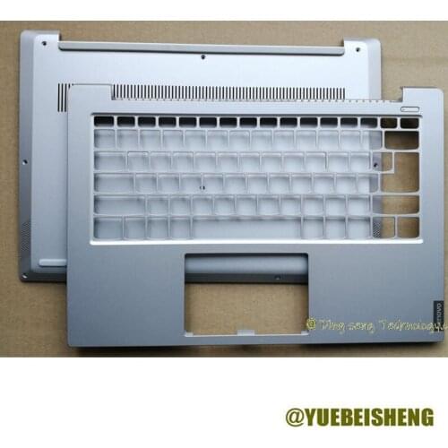 NEW For Lenovo xiaoxin 14 2019 ideaPad 340-14 340C-14 S340-14 Palmrest keyboard bezel upper Cover +Bottom case cover,Silver