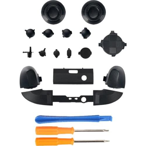 Full Buttons for XBOX Series X Controller Anti-scratch Durable Screwdriver Kit Handle Full Set of Plastic Buttons for Gamepad