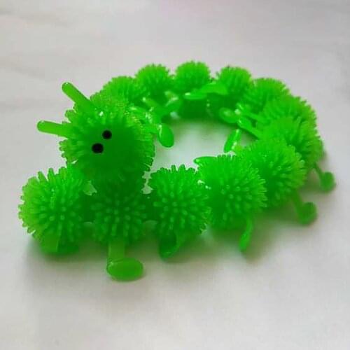 Top Fidget Toys Симпл Димпл Stress Reliever Toys 5 Pieces Fidget Sensory Stretchy Toy , Caterpillars Noodles For Stress Relief