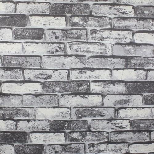 Thickened Brick Wallpaper Self Adhesive PVC Decorative Film Waterproof Home Decor Vinyl Wall Sticker DIY Decals Mural Peel Stick