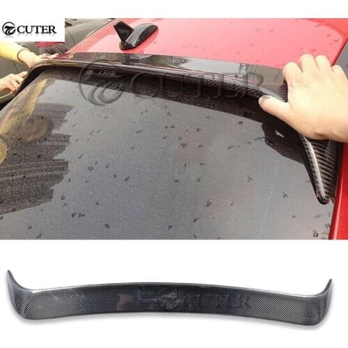 W117 CLA Carbon Fiber Rear Spoiler top wings roof wings For Mercedes Benz CLA W117 CLA220 CLA260 CLA200 Carlsson style body kit