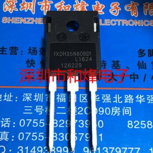 10PCS IXDH35N60BD1 TO-247 600V 60A 100% New&original