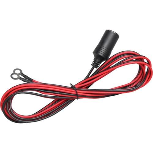 12/24V Car Heater Adapter Current Limiting Line Wear-resistant Battery -Cigarette Lighter Battery Connection Line For SUVs Truck