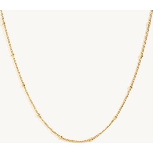 925 Sterling Silver Necklace Women Wedding Enagement Necklace Rose Gold Chain Chokers Necklace Girl Party Minimalism Collier R5