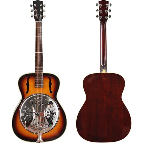 Black electric echo acoustic guitar 39 inch high gloss full size folk guitar 6 string echo guitar