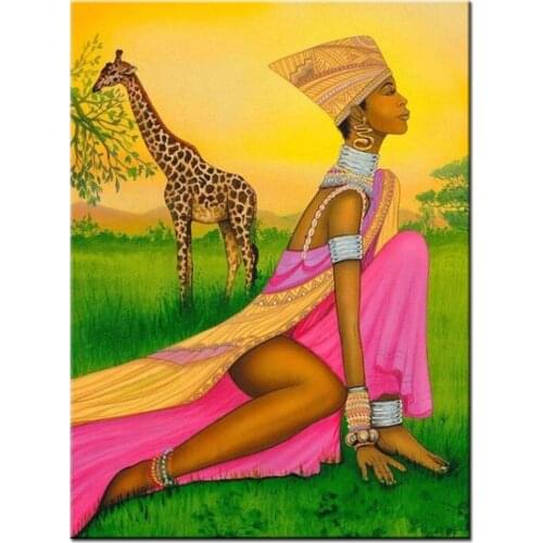 Egypt Women animal Diamond Painting America people Diamond mosaic full square round drills puzzle diamond Embroidery sale