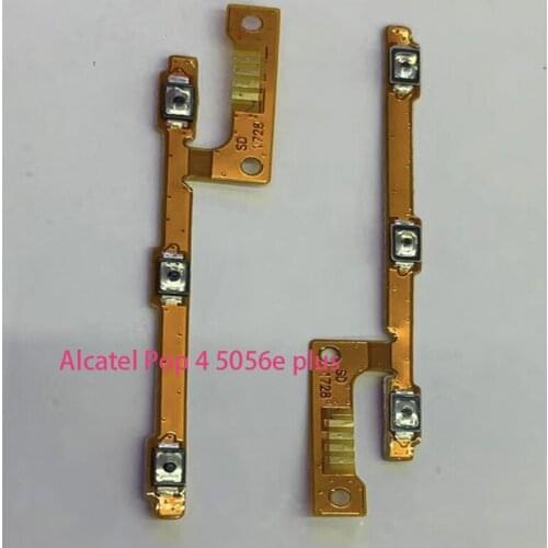 For Alcatel One Touch Pop 4 Plus 5.5 5056 Power Volume Button Flex Cable Side Key Switch ON OFF Control Button Repair Part