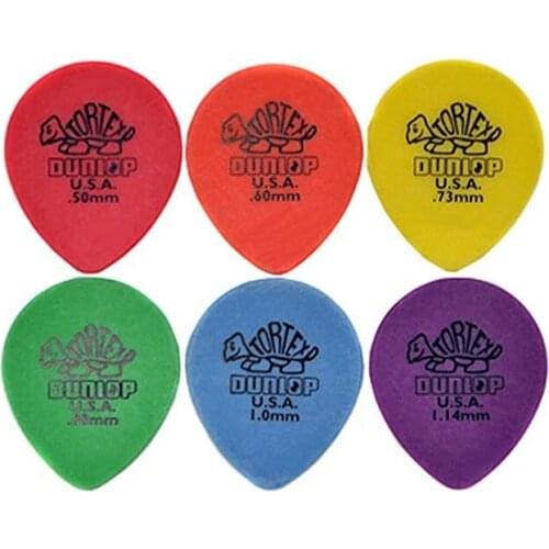 Dunlop Tortex Tear Drop Guitar Pick Plectrum Mediator, 1/piece