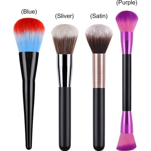 Single Makeup Brush Foundation Makeup Brushes Halo Dye Brush Nylon Double-Headed Powder Brushes Beauty Cosmetic Tool Face Makeup