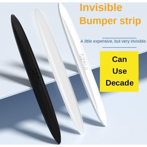 Car Door Protector Anti-collision Invisible Bumper Strip Bar Stickers Side Edge Protection Guards Rear View Mirror Cover