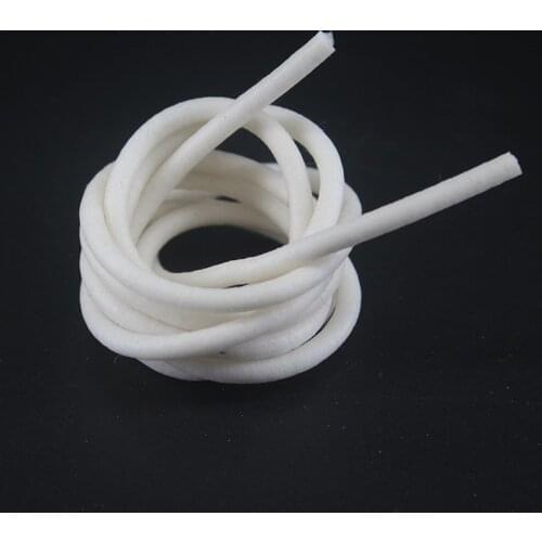 Silicone Foam Seal Strip Round Type Sealing Strip 1/2/3/4/5/6/7/10/15/20/25mm VMQ Foaming Cord Foam Sealing Strips
