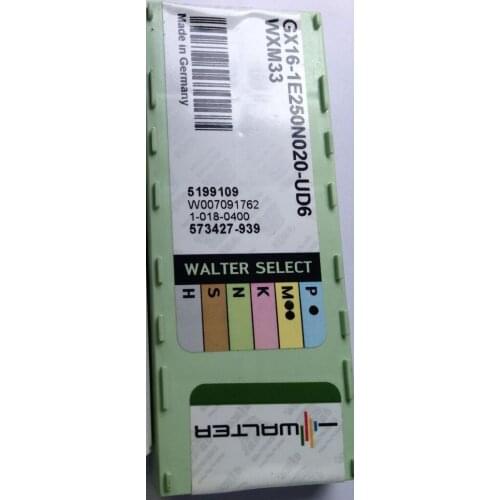 10PCS CARBIDE INSERT GX16-1E250N020-UD6 WXM33