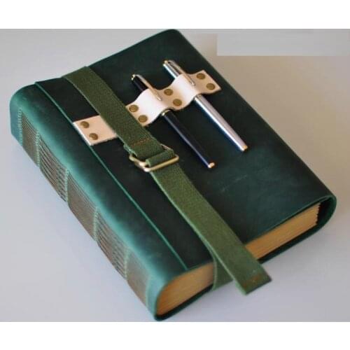 100% Genuines Vintage Handmade Cowhide B5 Notebook Dairy Book European Style Thick Book