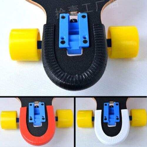 2pcs Skateboard/Longboard Nose Guard Tail Guard Deck Anticollision Protect Cover