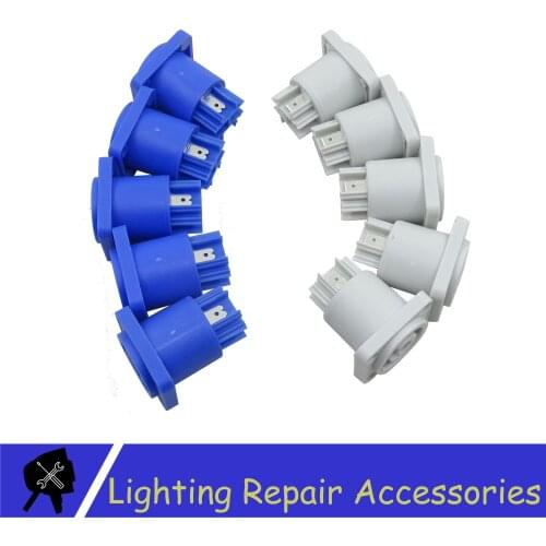 3 PIN Female Power Con Panel Mount Stage Light Power Socket Audio Connector Chassis For Stage Light Accessories