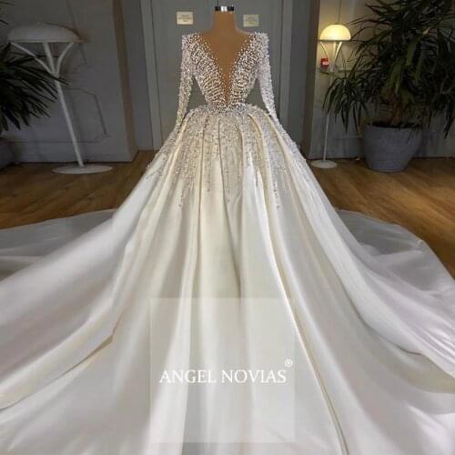 Бальные свадебные платья Angel Novias China At AliExpress