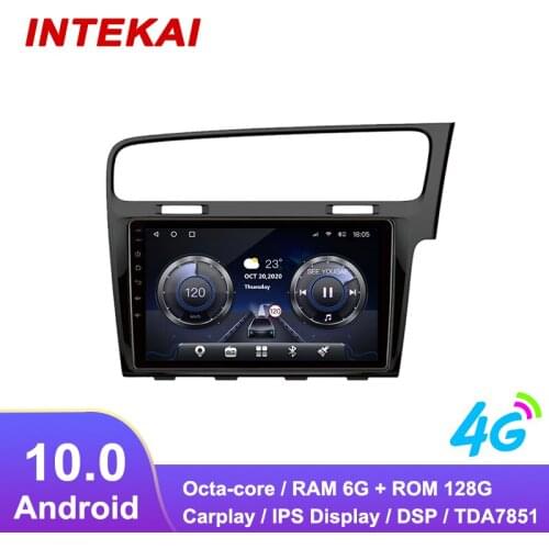 10.1"Android 10.0 Car Radio GPS Navigation autoradio multimedia player for vw volkswagen golf 7 2013 2015 RHD head unit stereo