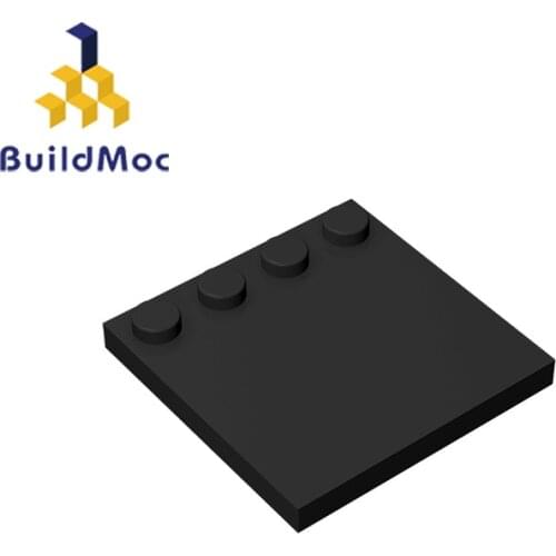 BuildMOC Compatible Assembles Particles 6179 4x4 For Building Blocks Parts DIY LOGO Educational Crea