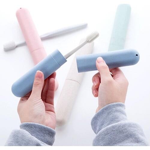 Toothbrush Case Fashion Small Creative Toothbrush Box Chopsticks Pencil Storage Case for Home Chopsticks Box Toothbrush Case