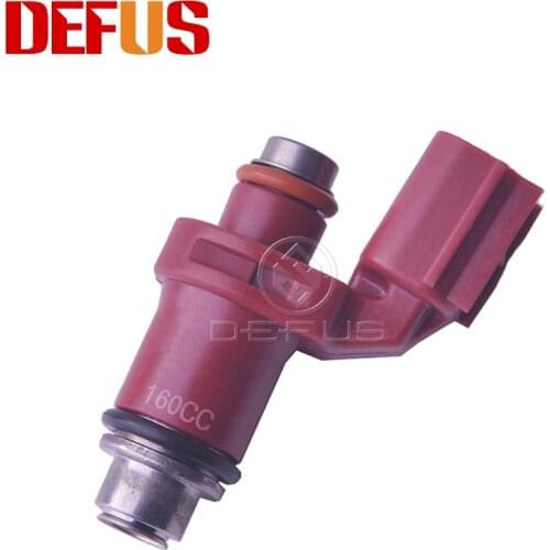 DEFUS 1X Replacement 160cc/min 2 holes Motorcycle Fuel Injector for NEW Ya-maha Motorbike Nozzle Injection Engine System Bico