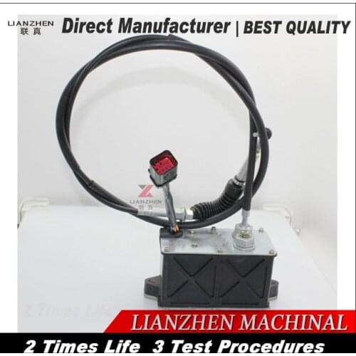 Excavator steping throttle motor EC governor motor E320D2 LIANZHEN for cat parts 320D2 386-3439 3863439 312D2
