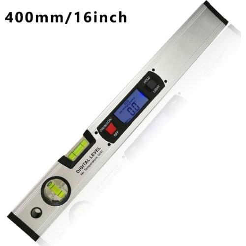 400mm Bubble Level Digital Angle Level Meter Gauge 16inch Electronic Protractor Digital Level Inclinometer Measuring Tools