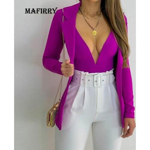 Женские пиджаки MAFIRRY China At AliExpress