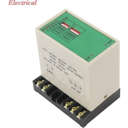 1pc Forward And Reverse Time Relay JZF 220V 380V Motor Reversible Automatic Controller 220V380V 2NO 5A 250V Repetitive Cycle