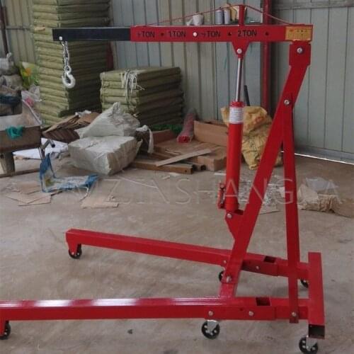 Folding Manual Engine Crane Equipment Parallel Hanger Multifunctional Engine Crane Lifting Tool