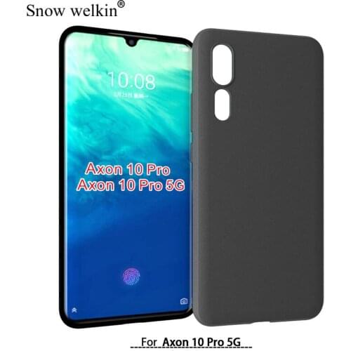 For ZTE Axon 10 Pro Gel TPU Slim Soft Silicone Back Cover Case for ZTE Axon 10 Pro 5G Phone Rubber Bag Cases