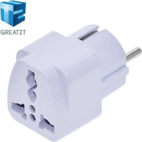 GREATZT New Arrival 2016 Best Price Universal UK US AU to EU AC Power Socket Plug Travel Charger Adapter Converter Jun30