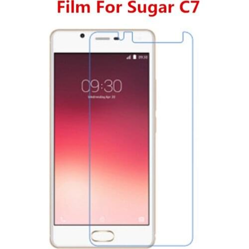 1/2/5/10 Pcs Ultra Thin Clear HD LCD Screen Protector Film With Cleaning Cloth Film For Sugar C7