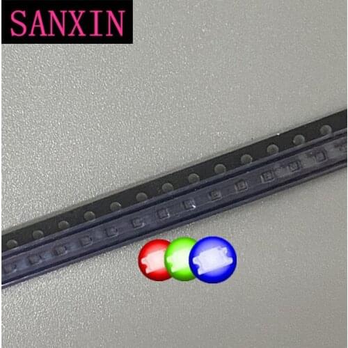 1000pcs/lot LED 0402 / 1005 SMD light beads bright RGB red green blue LED light emitting diode original