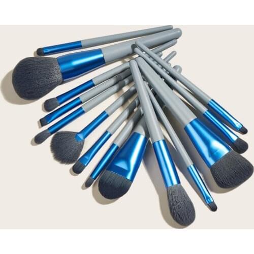 12 PCS Makeup Brushes Beauty Tools Eye Shadow Brush Eyebrow Brush Foundation Brush Professional Natural Make Up New 2021