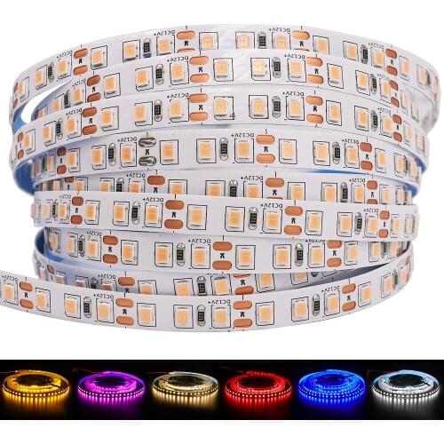 DC 12V LED Strip High Light SMD 2835 120leds/m Flexible Tape Ribbon Lamp Led Strip Light White blue red pink green 5m