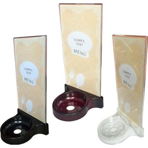 18pcs New Menu Holder Acrylic Board Fit for KOQI Wireless Call Button System K-SP