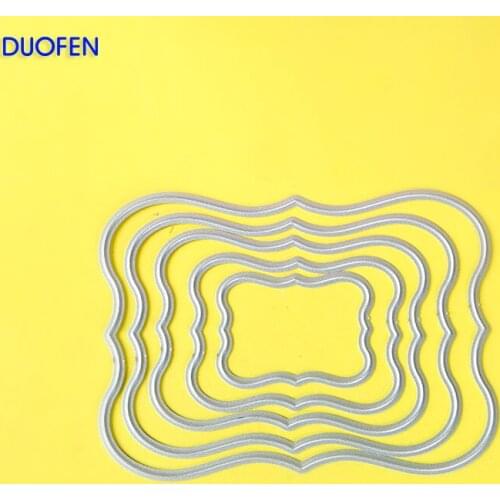 5pcs album frame stencil metal Cutting die for DIY papercraft projects Scrapbook Paper Album greeting cards paper works deco