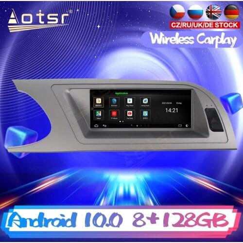 Android 10 DSP For Audi A4 2009 2010 2016 Car DVD GPS Navigation Auto Radio Stereo Video Multimedia Player Carplay HeadUnit